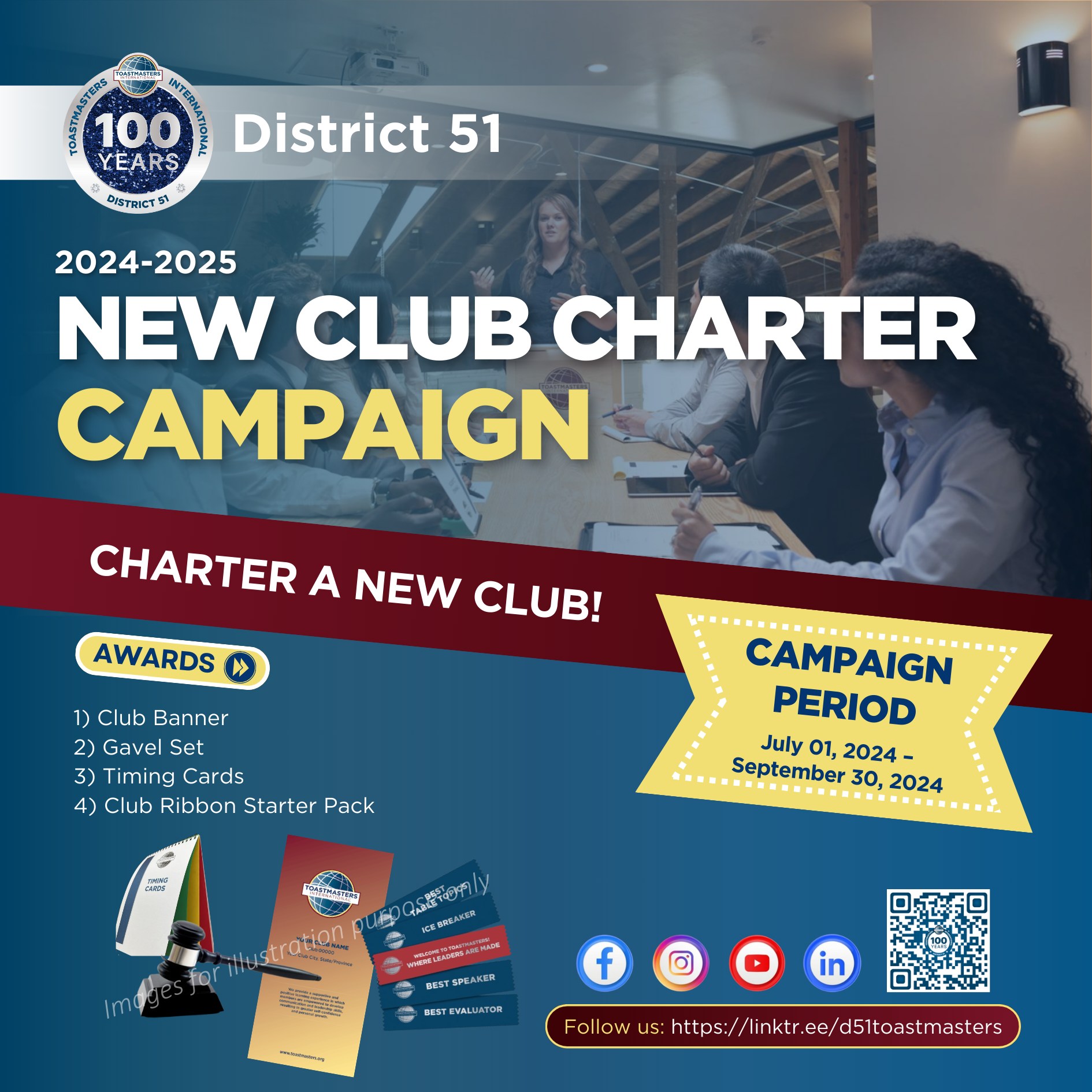 New Club Charter Campaign